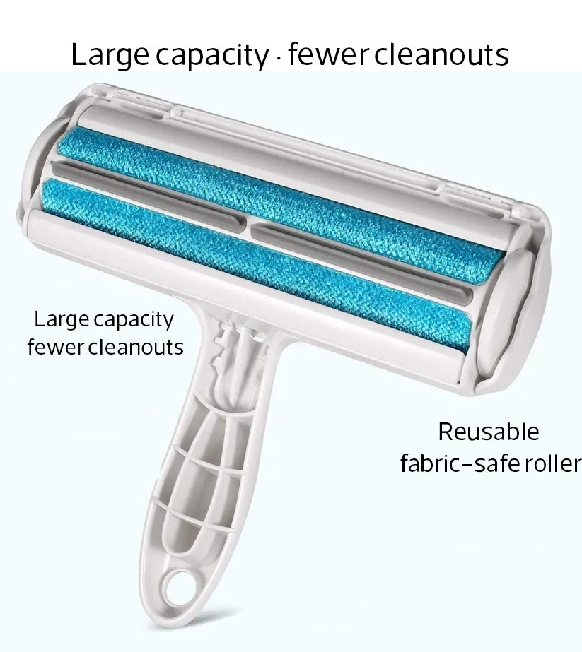 Pet Hair Remover Roller – Reusable & Fabric-Safe